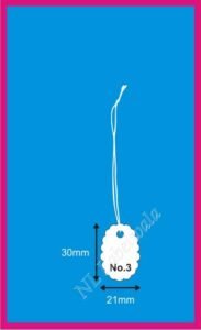 Coloured String Tags and Price Tags with Strings | Jewellery String Tags